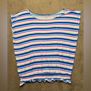 Loft outlet Dolman Style Top with banded waist women’s Large